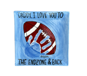 Westlake - Color Me Mine Handprint Football