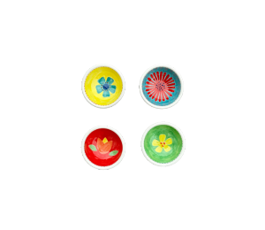 Westlake - Color Me Mine Floral Ramekin Set