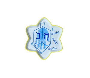 Westlake - Color Me Mine Dreidel Plate