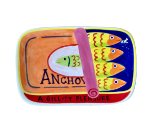 Westlake - Color Me Mine Anchovies App Plate