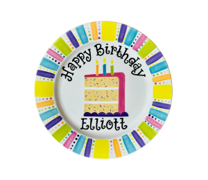 Westlake - Color Me Mine Birthday Cake Plate