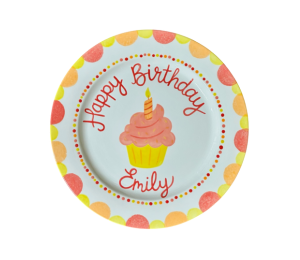 Westlake - Color Me Mine Birthday Cupcake Plate